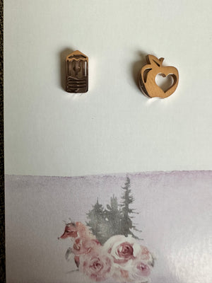 Teacher earrings