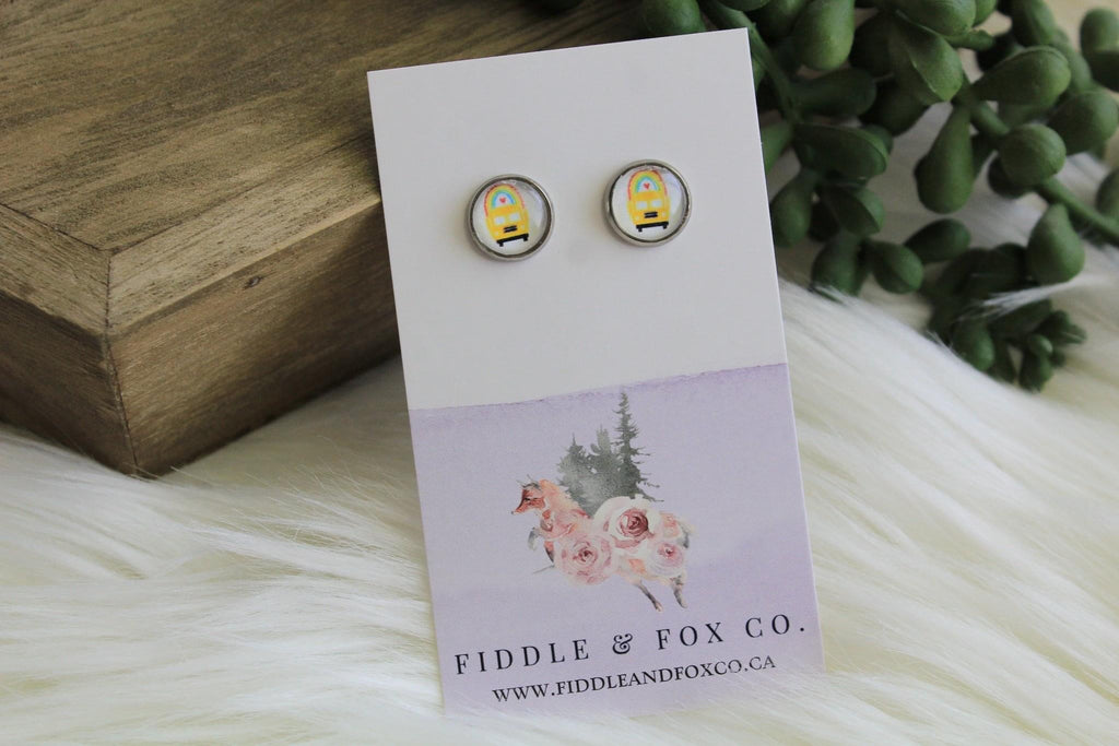 10mm Bus Earrings