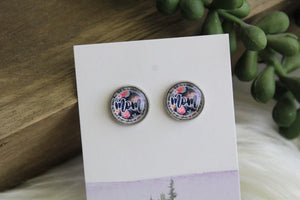 12mm Mom Earrings