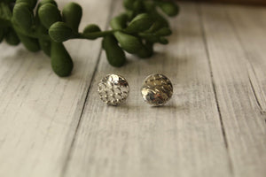 10mm Silver Mermaid Earrings