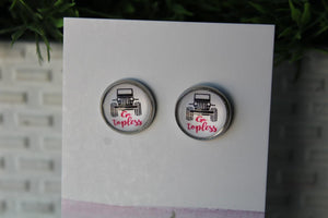 12mm Go Topless Earrings