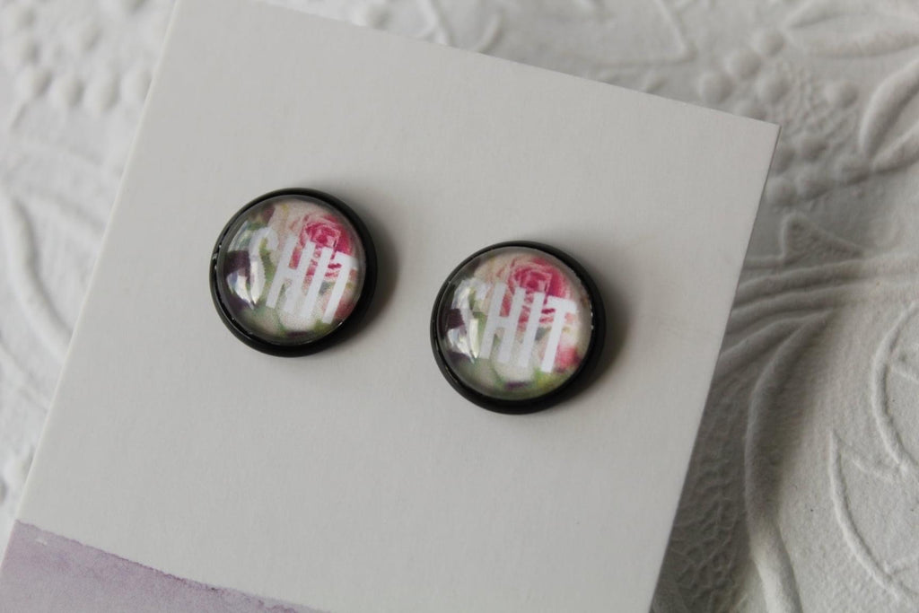 12mm Shit/Black Stud