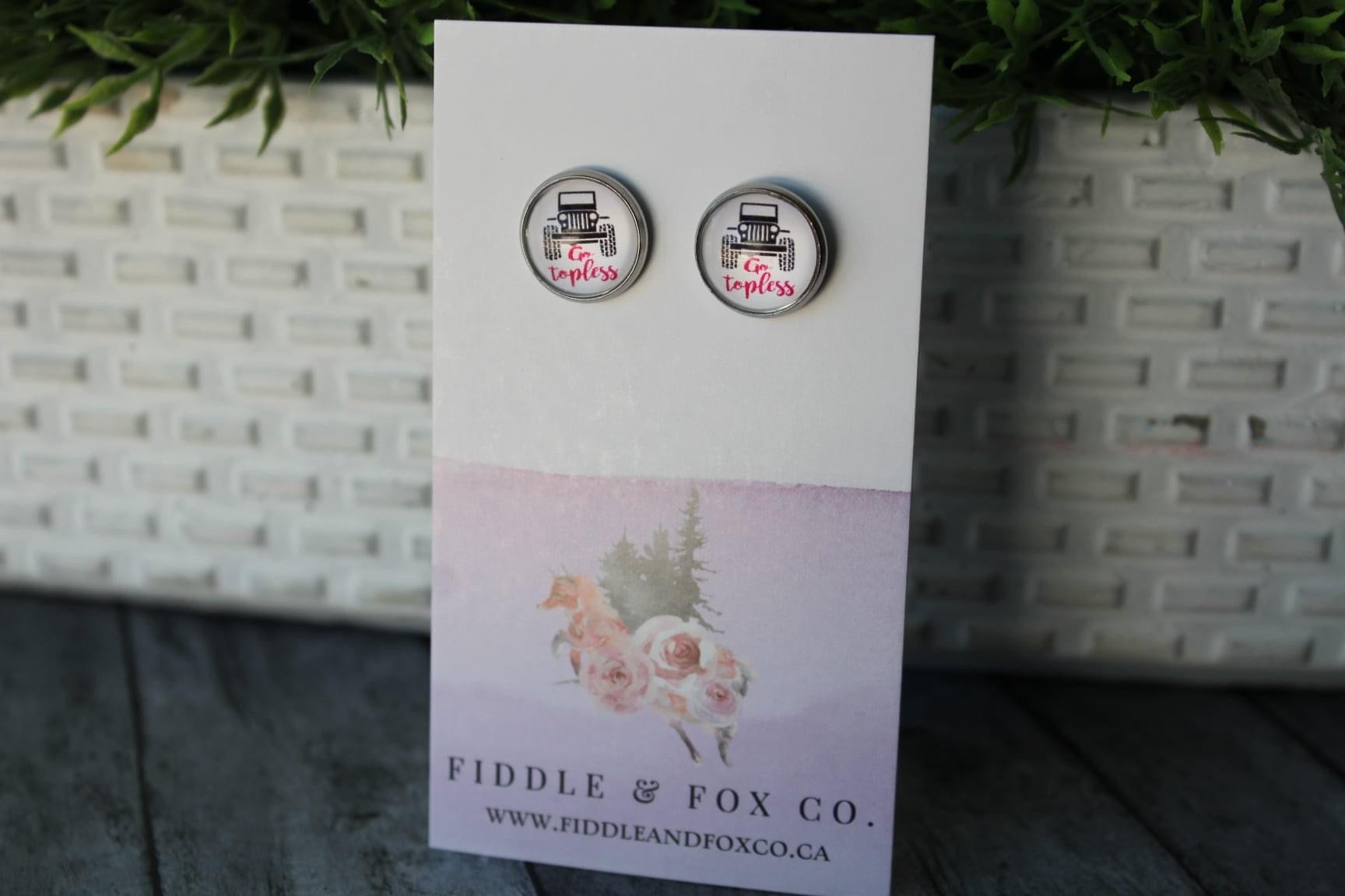 12mm Go Topless Earrings