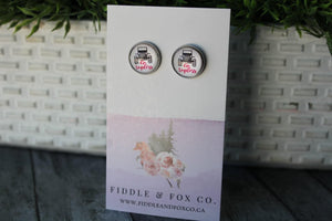12mm Go Topless Earrings
