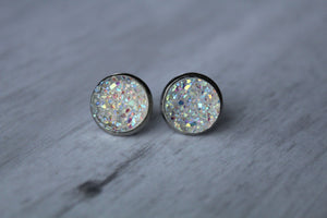 12mm Chunky iridescent