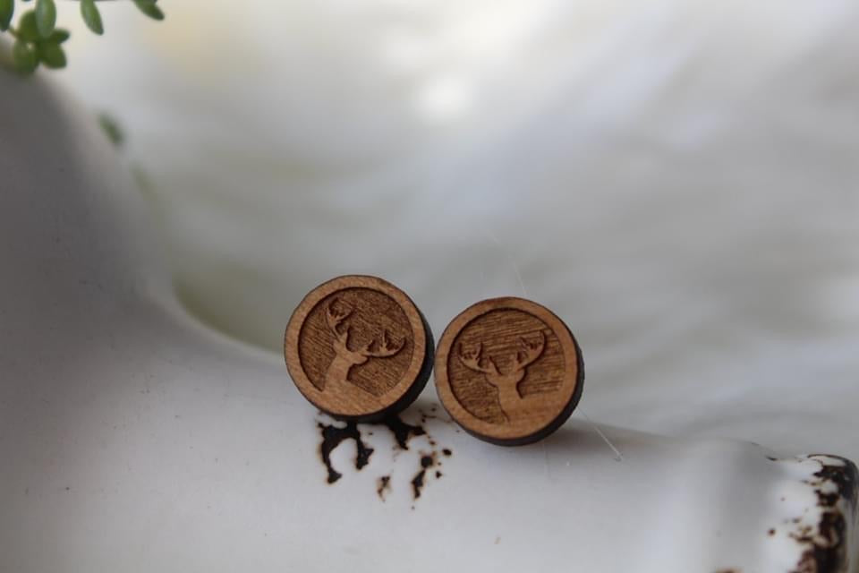 12mm Deer Silhouette