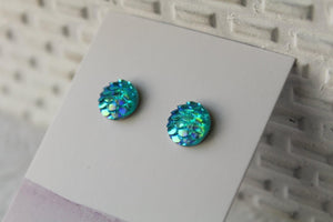 10mm Teal Mermaid