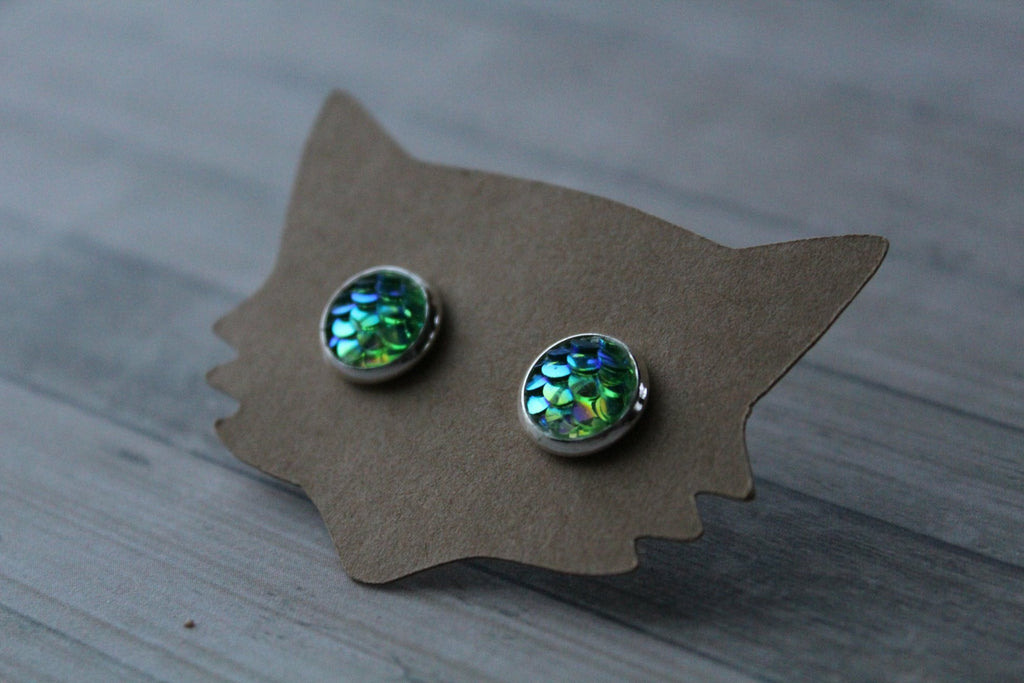 8mm Dark Green Mermaid