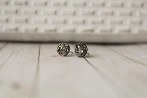 8mm Chunky Gunmetal