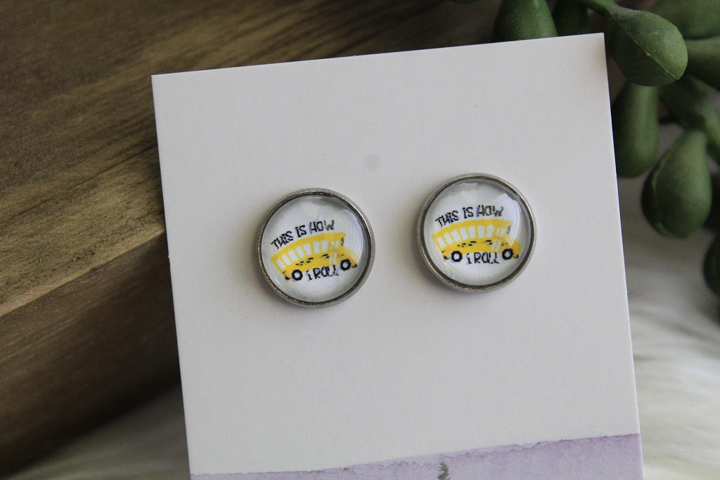 12mm This is how I roll earrings