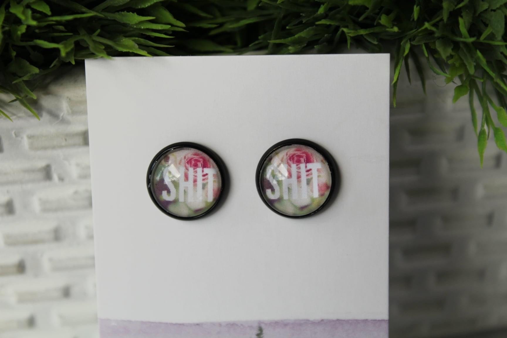 12mm Shit/Black Stud