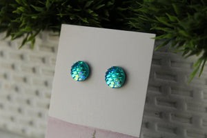 10mm Teal Mermaid