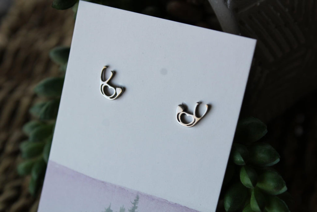 Silver Nurse Stethoscope Earrings