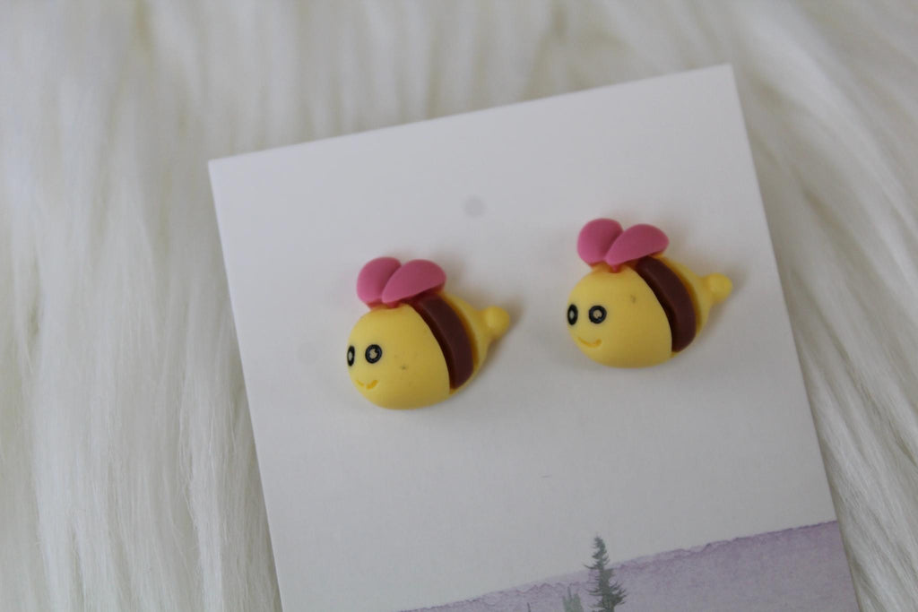 Bumble Bee Earrings
