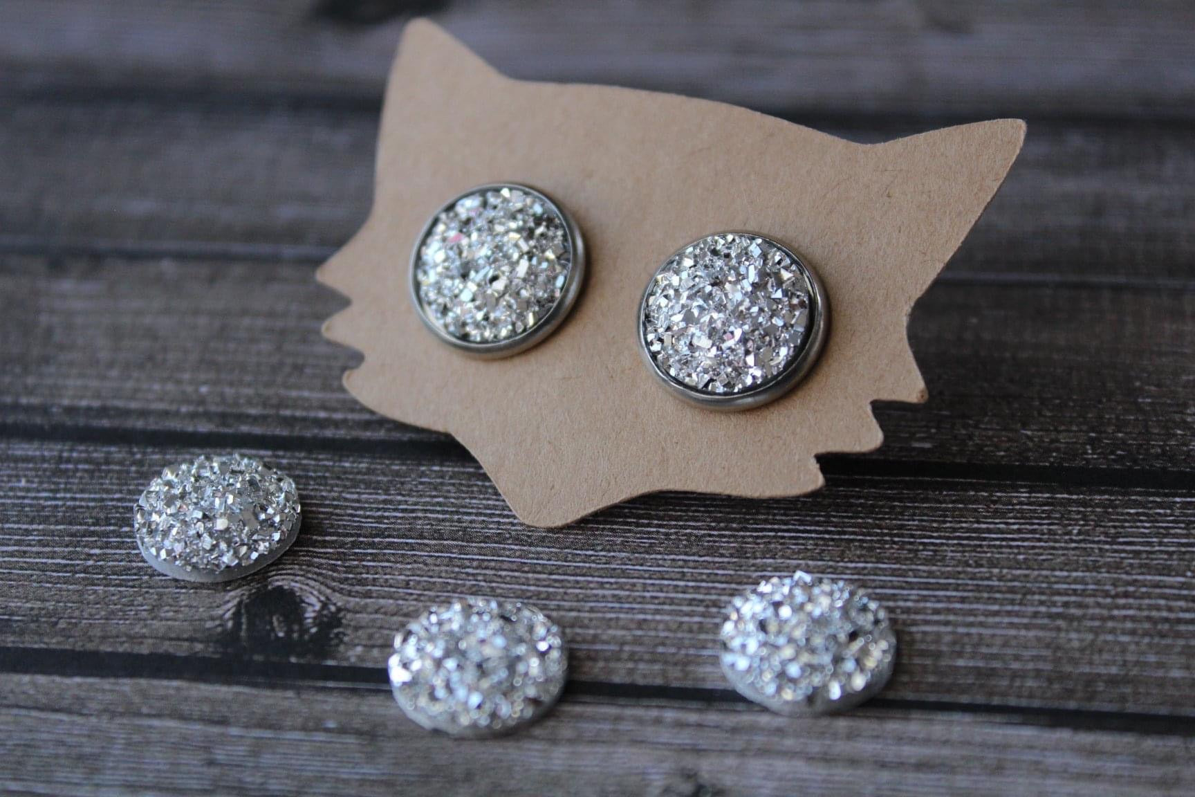 12mm Flat Silver