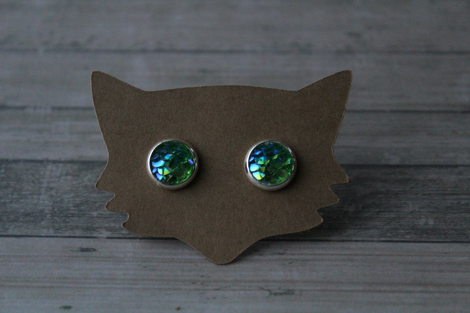 8mm Dark Green Mermaid