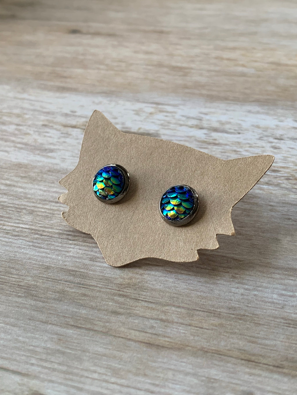 8mm Blue/Green Mermaid Scales