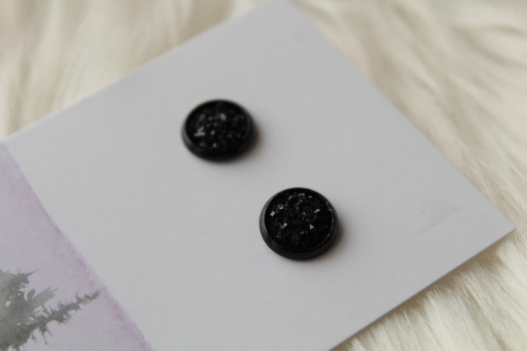 8mm Flat Black On Black