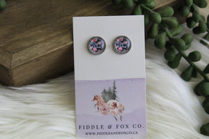 12mm Mom Earrings