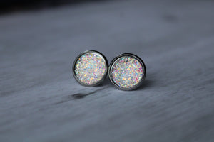 12mm Flat Iridescent