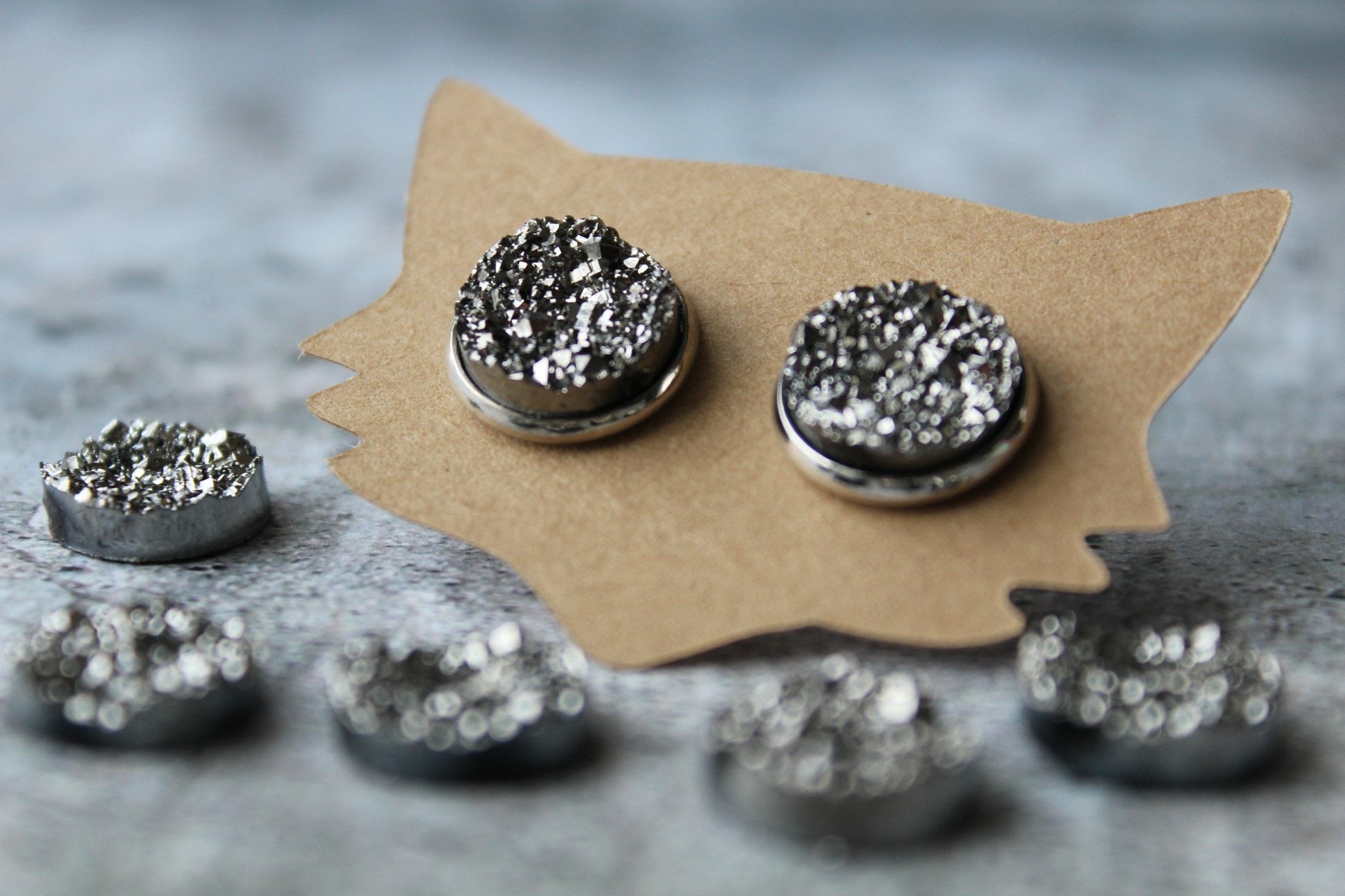12mm Metallic Gunmetal