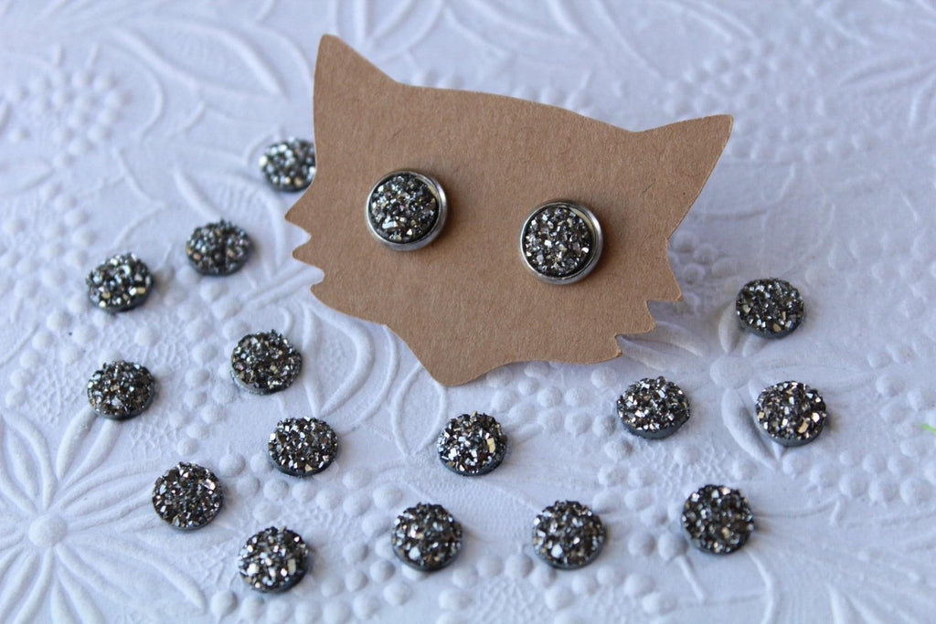 8mm Flat Gunmetal