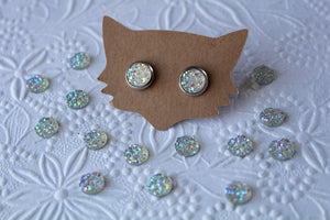 8mm Flat Iridescent