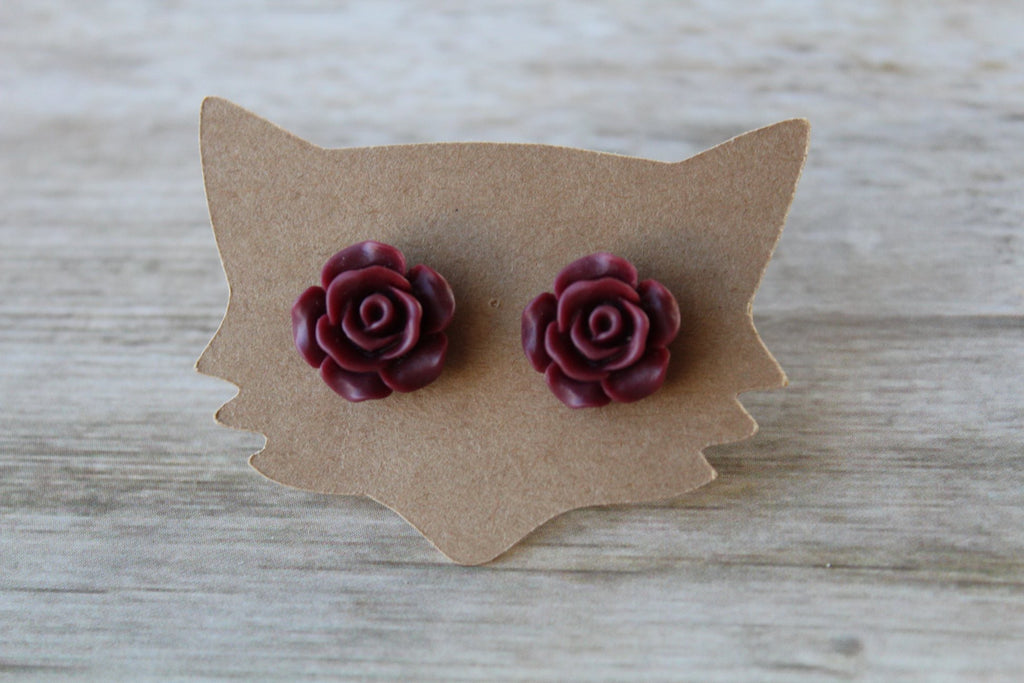 Burgundy Flowers