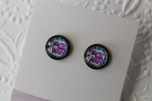 10mm Fuck You/Black Earring