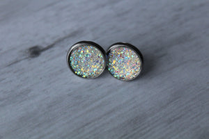 12mm Flat Iridescent
